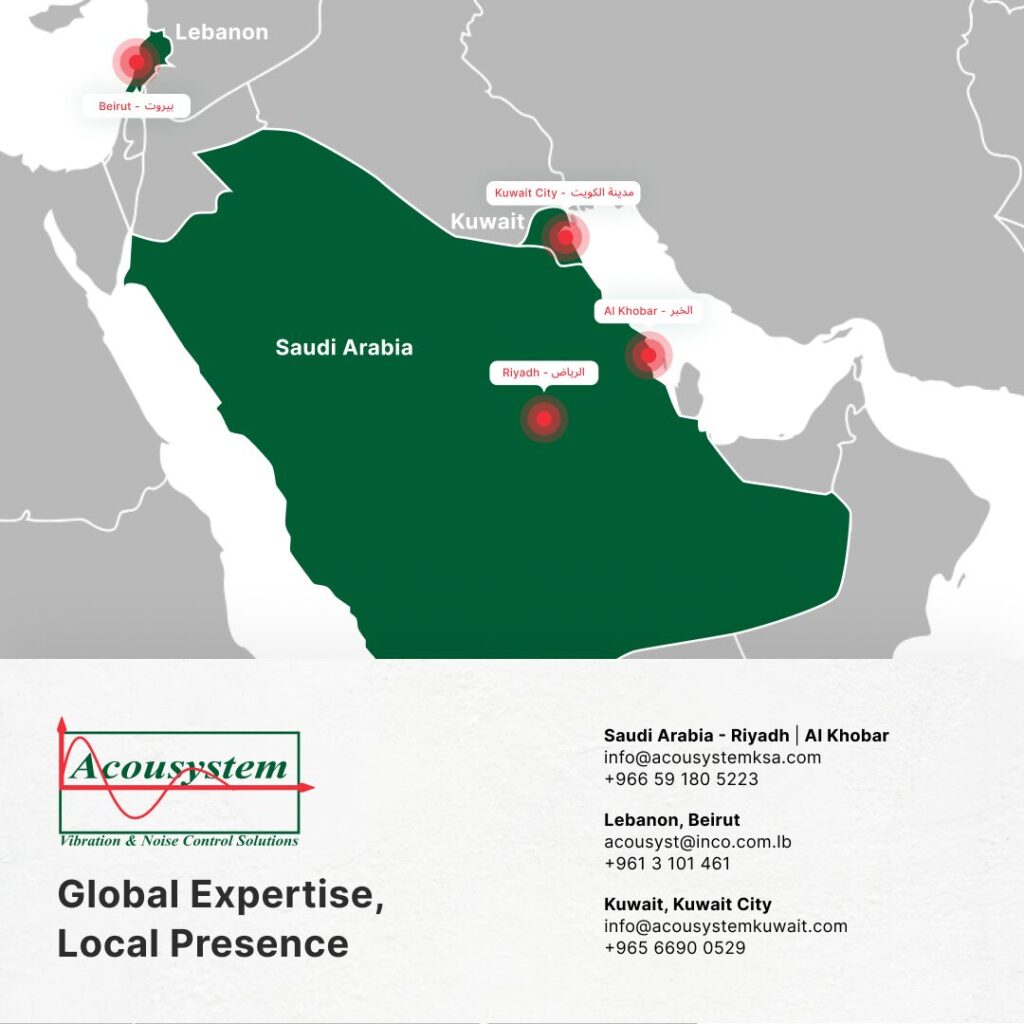 With a legacy built over 35+ years, Acousystem Group proudly operates through three strategic regional offices to